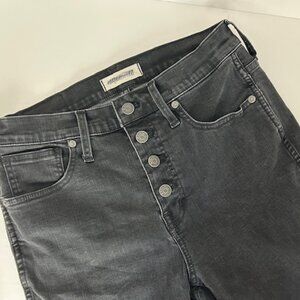 Madewell Jeans Womens High Rise Button Fly 28" waist petite size 4-6